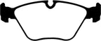 Kies-Motorsports EBC EBC 04-06 BMW X3 2.5 (E83) Greenstuff Front Brake Pads
