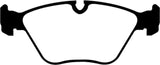 Kies-Motorsports EBC EBC 04-06 BMW X3 2.5 (E83) Greenstuff Front Brake Pads
