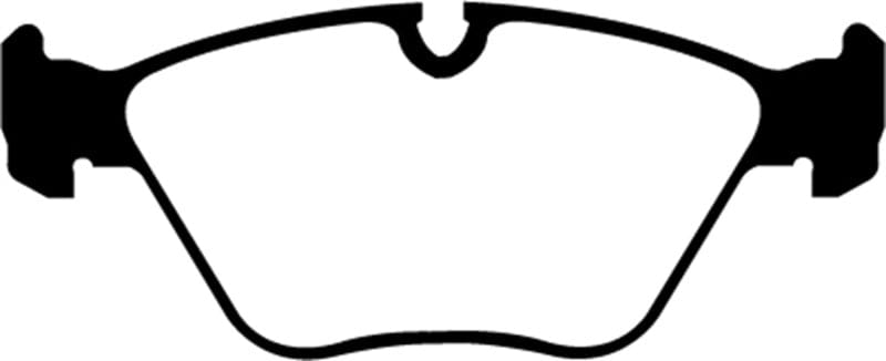 Kies-Motorsports EBC EBC 04-06 BMW X3 2.5 (E83) Greenstuff Front Brake Pads