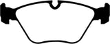 Kies-Motorsports EBC EBC 04-06 BMW X3 2.5 (E83) Greenstuff Front Brake Pads
