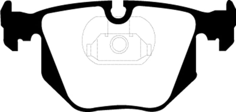 EBC 04-06 BMW X3 2.5 (E83) Greenstuff Rear Brake Pads Secondary image
