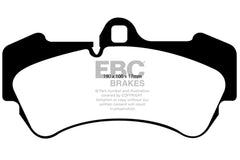 Kies-Motorsports EBC EBC 04-06 Porsche Cayenne 3.2L Bluestuff Front Brake Pads