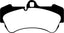 Kies-Motorsports EBC EBC 04-07 Porsche Cayenne 3.2 Redstuff Front Brake Pads