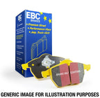 Kies-Motorsports EBC EBC 04-08 Porsche Boxster (Cast Iron Rotors only) 2.7 Yellowstuff Rear Brake Pads