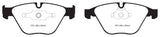 Kies-Motorsports EBC EBC 06-12 BMW 335i 3.0T (E90/E92/E93) Bluestuff Front Brake Pads