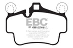Kies-Motorsports EBC EBC 07-08 Porsche 911 (997) (Cast Iron Rotor only) 3.6 Carrera 2 Yellowstuff Front Brake Pads