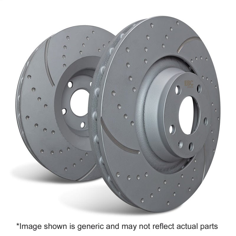 EBC 07-10 BMW X5 3.0 GD Sport Rear Rotors Secondary image