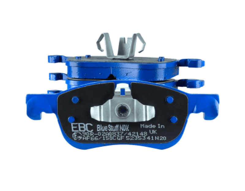 Kies-Motorsports EBC EBC 07-15 Mini Cooper S Hardtop (R56) 1.6L Turbo Bluestuff Rear Brake Pads Main image