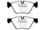 Kies-Motorsports EBC EBC 08-10 BMW 128 3.0 Redstuff Front Brake Pads