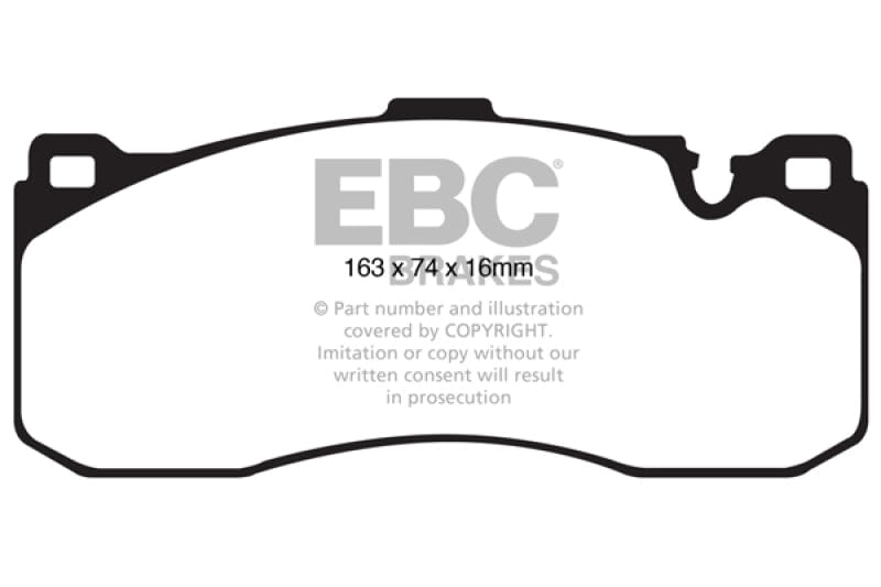 EBC 08-10 BMW 135 3.0 Twin Turbo Bluestuff Front Brake Pads Secondary image