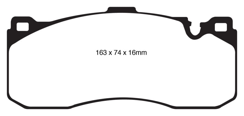EBC 08-10 BMW 135 3.0 Twin Turbo Greenstuff Front Brake Pads Secondary image