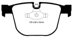 Kies-Motorsports EBC EBC 08-10 BMW M3 4.0 (E90) Redstuff Rear Brake Pads