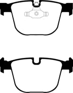 Kies-Motorsports EBC EBC 08-10 BMW M3 4.0 (E90) Ultimax2 Rear Brake Pads