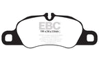 Kies-Motorsports EBC EBC 09-12 Porsche 911 (997) (Cast Iron Rotor only) 3.6 Carrera 2 Redstuff Front Brake Pads