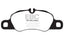 Kies-Motorsports EBC EBC 09-12 Porsche 911 (997) (Cast Iron Rotor only) 3.6 Carrera 2 Redstuff Front Brake Pads