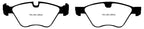 Kies-Motorsports EBC EBC 09+ BMW Z4 3.0 (E89) Redstuff Front Brake Pads