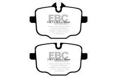 Kies-Motorsports EBC EBC 10+ BMW 535i 3.0 Turbo (F10) Greenstuff Rear Brake Pads