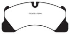 Kies-Motorsports EBC EBC 10+ Porsche Cayenne 3.0 Supercharged Hybrid Yellowstuff Front Brake Pads
