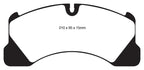 Kies-Motorsports EBC EBC 10+ Volkswagen Touareg 3.0 Supercharged Hybrid Redstuff Front Brake Pads