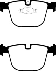 Kies-Motorsports EBC EBC 11-12 BMW 1M Coupe 3.0 Twin Turbo Greenstuff Rear Brake Pads