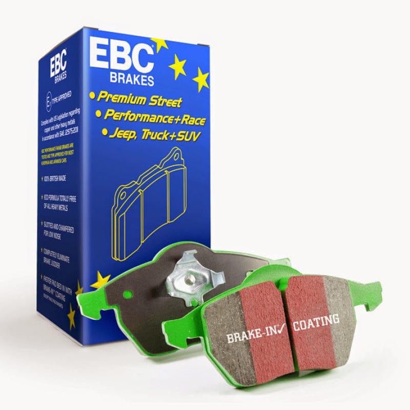 Kies-Motorsports EBC EBC 11+ BMW X3 2.0 Turbo (F25) Greenstuff Front Brake Pads