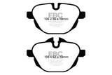 Kies-Motorsports EBC EBC 11+ BMW X3 2.0 Turbo (F25) Redstuff Rear Brake Pads
