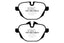 Kies-Motorsports EBC EBC 11+ BMW X3 2.0 Turbo (F25) Ultimax2 Rear Brake Pads