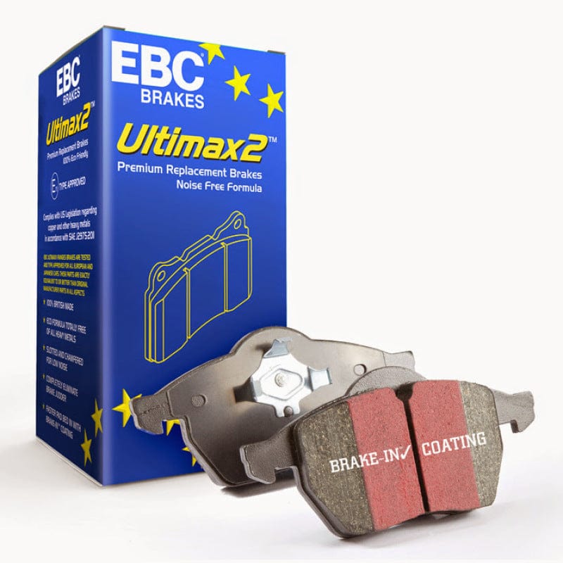 Kies-Motorsports EBC EBC 11+ BMW X3 2.0 Turbo (F25) Ultimax2 Rear Brake Pads