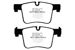 Kies-Motorsports EBC EBC 11+ BMW X3 2.0 Turbo (F25) Yellowstuff Front Brake Pads