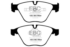 Kies-Motorsports EBC EBC 11+ BMW Z4 3.0 Twin Turbo iS (E89) Yellowstuff Front Brake Pads