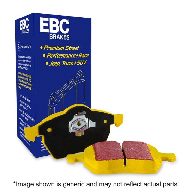 Kies-Motorsports EBC EBC 11+ BMW Z4 3.0 Twin Turbo iS (E89) Yellowstuff Front Brake Pads