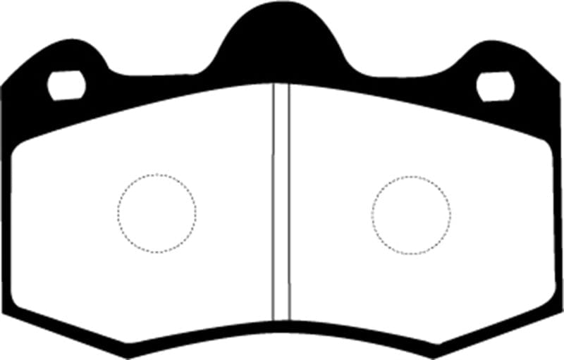 Kies-Motorsports EBC EBC 11+ Mclaren MP4-12C 3.8 Twin Turbo Bluestuff Rear Brake Pads Main image