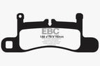 Kies-Motorsports EBC EBC 11+ Porsche Cayenne 3.0 Supercharged Hybrid Extra Duty Rear Brake Pads