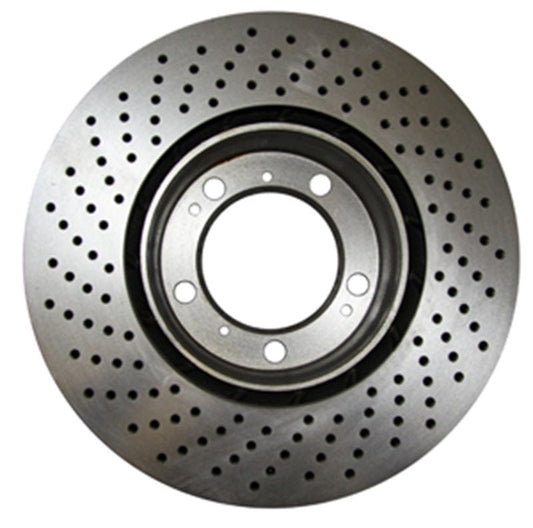 Kies-Motorsports EBC EBC 12-15 Porsche 911 (991) Carrera 4S 3.8L (w/Iron Rotors) RK Premium Cross-Drilled Front Rotors