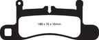 Kies-Motorsports EBC EBC 12-15 Porsche 911 (991) (Cast Iron Rotor only) 3.4 Carrera Yellowstuff Rear Brake Pads