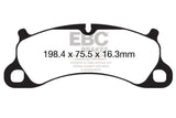Kies-Motorsports EBC EBC 12-15 Porsche 911 (991) (Cast Iron Rotor only) 3.8 Carrera S Redstuff Front Brake Pads