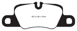Kies-Motorsports EBC EBC 12-15 Porsche 911 (991) (Cast Iron Rotor only) 3.8 Carrera S Redstuff Rear Brake Pads