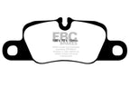 Kies-Motorsports EBC EBC 12-15 Porsche 911 (991) (Cast Iron Rotor only) 3.8 Carrera S Yellowstuff Rear Brake Pads