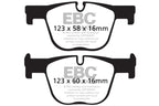 Kies-Motorsports EBC EBC 12+ BMW 335 3.0 Turbo (F30) Yellowstuff Rear Brake Pads