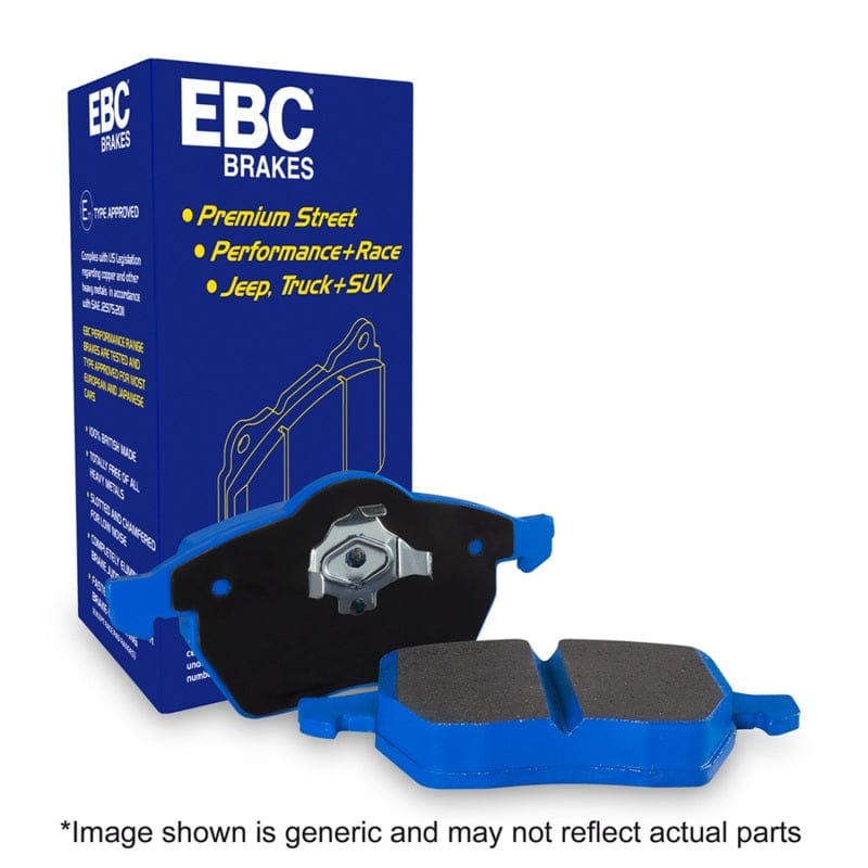 Kies-Motorsports EBC EBC 13-15 BMW X1 Bluestuff Rear Brake Pads