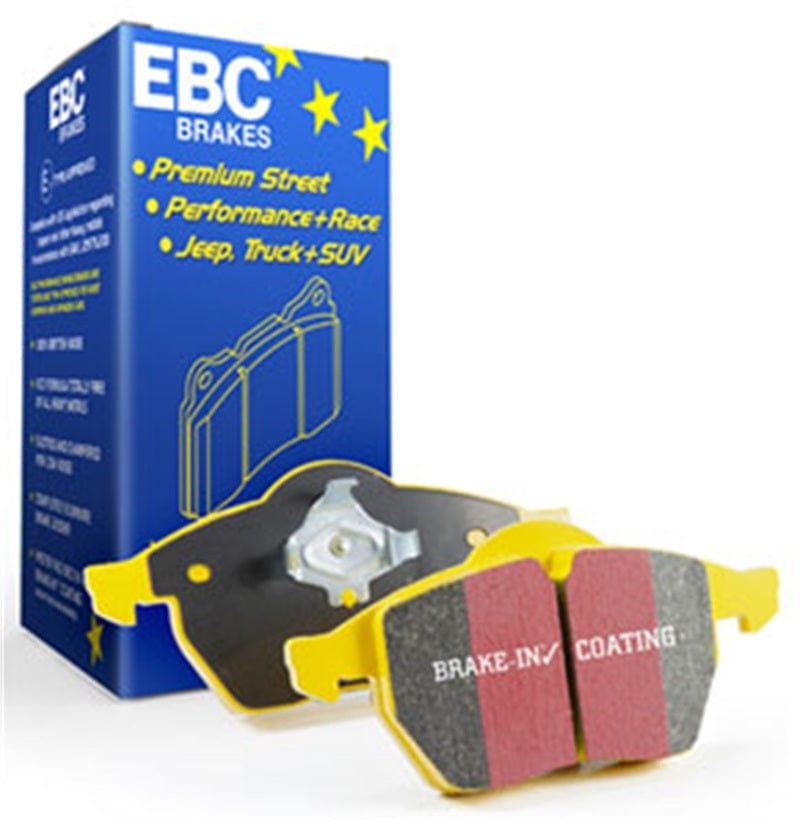Kies-Motorsports EBC EBC 13-15 Porsche 911 (991) (Cast Iron Rotor only) 3.8 GT3 Yellowstuff Rear Brake Pads