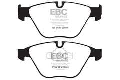 Kies-Motorsports EBC EBC 13+ BMW X1 2.0 Turbo (28i) Redstuff Front Brake Pads
