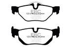 Kies-Motorsports EBC EBC 13+ BMW X1 2.0 Turbo (28i) Redstuff Rear Brake Pads