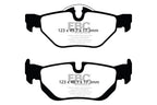 Kies-Motorsports EBC EBC 13+ BMW X1 2.0 Turbo (28i) Redstuff Rear Brake Pads