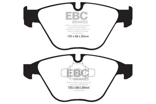 Kies-Motorsports EBC EBC 13+ BMW X1 2.0 Turbo (28i) Ultimax2 Front Brake Pads
