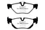 Kies-Motorsports EBC EBC 13+ BMW X1 2.0 Turbo (28i) Yellowstuff Rear Brake Pads