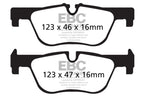 Kies-Motorsports EBC EBC 14+ BMW 228 Coupe 2.0 Turbo ATE calipers Redstuff Rear Brake Pads