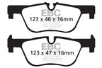 Kies-Motorsports EBC EBC 14+ BMW 228 Coupe 2.0 Turbo ATE calipers Yellowstuff Rear Brake Pads