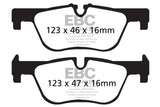 Kies-Motorsports EBC EBC 14+ BMW 228 Coupe 2.0 Turbo ATE calipers Yellowstuff Rear Brake Pads