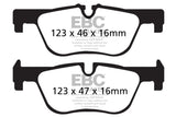 Kies-Motorsports EBC EBC 14+ BMW 228 Coupe 2.0 Turbo ATE calipers Yellowstuff Rear Brake Pads